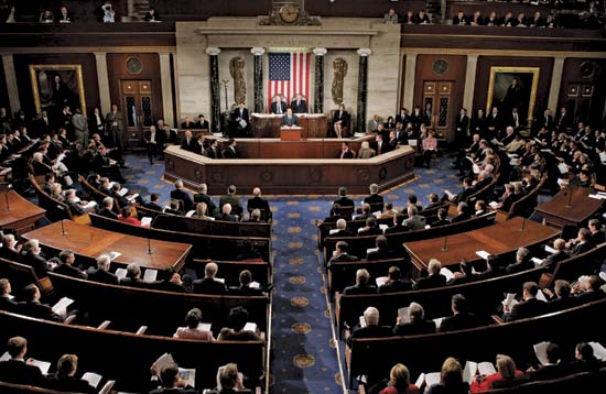 Picture of a session of the U.S. House of Representatives