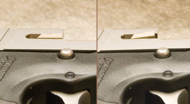Image of Kahr's loaded chamber indicator