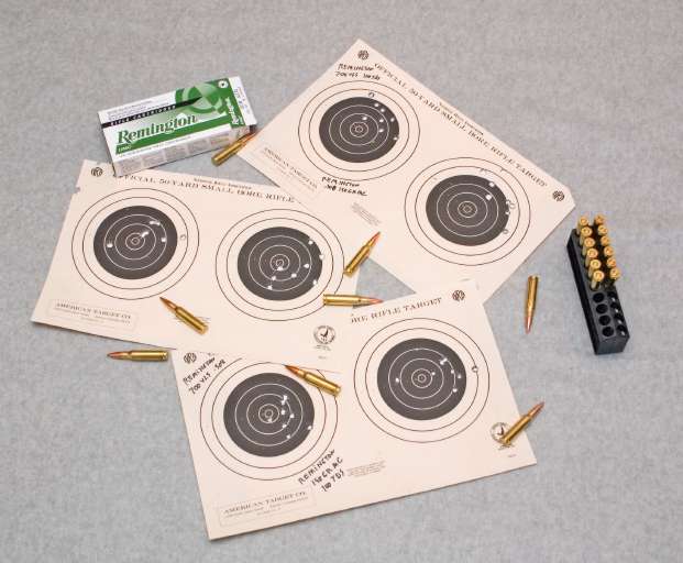 Image of sample targets